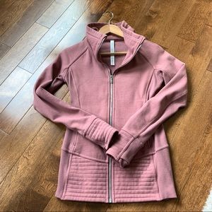 Lululemon radiant jacket Spanish rose size 4